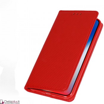 Telone atverčiamas dėklas - raudonas (Xiaomi Redmi Note 13 Pro 5G/Poco X6 5G)